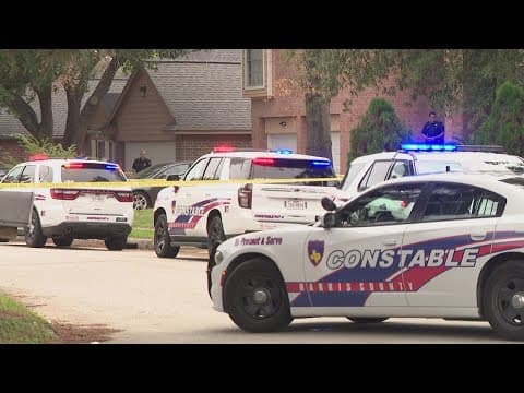 Woman stabbed to death in front of 2 children in NW Harris County, HCSO says | Husband detained