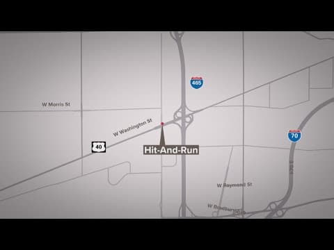Pedestrian killed in hit-and-run crash on Indianapolis' west side