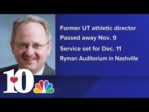 Celebration of life set for Mike Hamilton, former UT athletics director