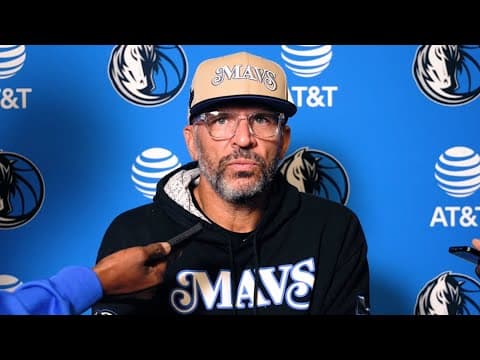 Jason Kidd practice interview 10.21.24