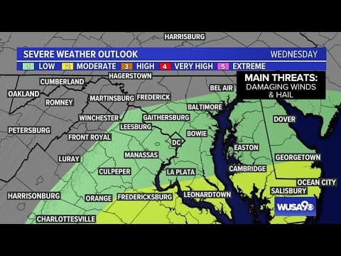 WATCH LIVE: Tracking Storms Across DMV