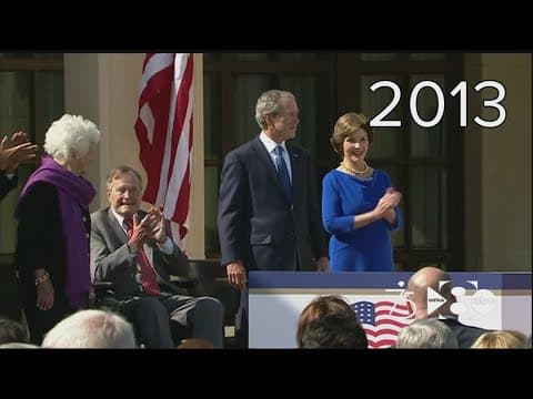 A look back at the most significant political moments covered by WFAA