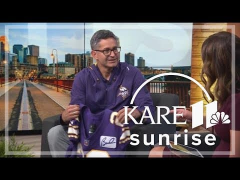 Vikings COO Andrew Miller talks home opener, Bud Grant tribute