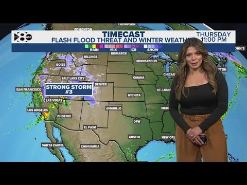 Winter Weather Alerts are issued across the U.S.