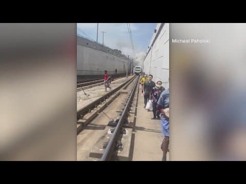 Full DART service returns 6 days after a train caught fire