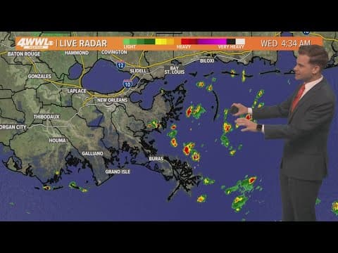 New Orleans Weather: Stormy pattern lasts into the weekend