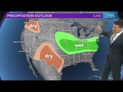What will the weather be like this June across Indiana | Monthly Outlook