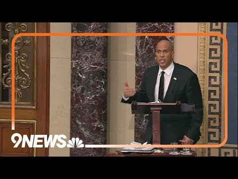 DU professor breaks down Sen. Booker's record-breaking speech
