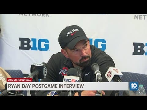 Ryan Day postgame interview | Ohio State vs. Penn State