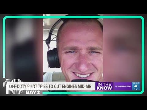 Alaska Airlines pilot accused of trying to cut engines arrested