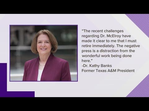 Texas A&M University president resigns amid journalism program controversy