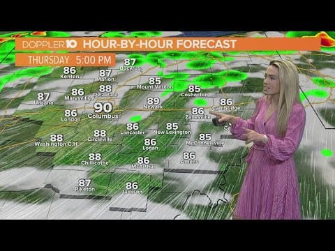 Columbus, Ohio weather forecast for Thursday, July 20: Tracking potential for severe weather