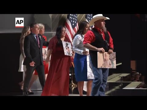Famlies of 13 service members killed during Afghanistan withdrawal appear at RNC