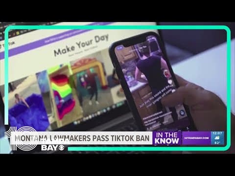 Montana is the first state to ban TikTok