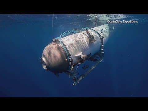 Pilot and 4 passengers of Titan submersible are dead, US Coast Guard says