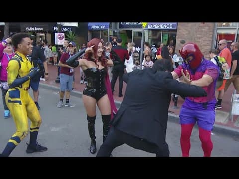 Here's a look at the Comic-Con takeover of Downtown San Diego