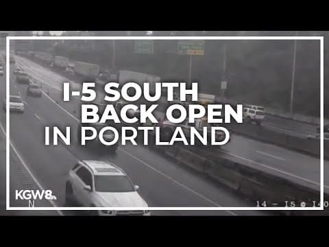 I-5 south back open after ODOT completes emergency repairs