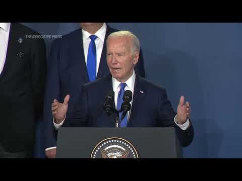 Biden accidentally refers to Zelenskyy as ‘President Putin’