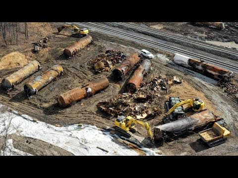 Ohio senators ready rail safety bill after train derailment
