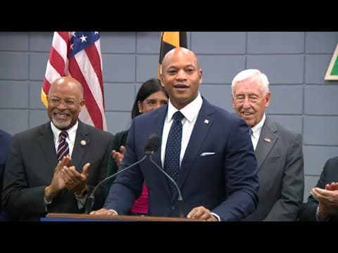 Maryland Gov. Wes Moore weighs in on FBI headquarters decision
