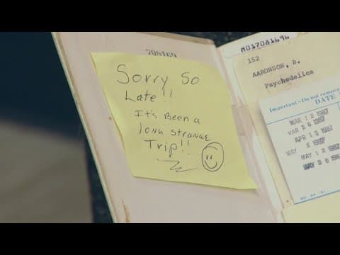 Man returns overdue book to library after 37 years