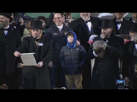 Punxsutawney Phil says we'll have early spring in Groundhog Day prediction