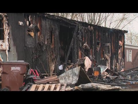 Plain City trailer home catches fire; no injuries reported, Red Cross assisting family