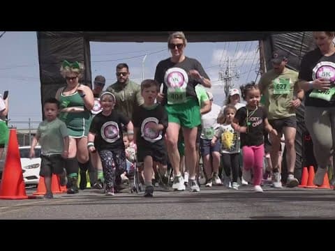 Runners hit the streets for Barley's 5k