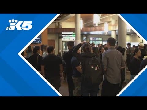 Students hold vigil for UW alum, nurse who was allegedly killed by neighbor in Oregon