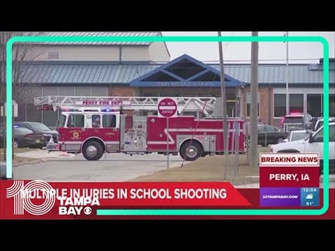 Multiple injuries in Iowa high school shooting
