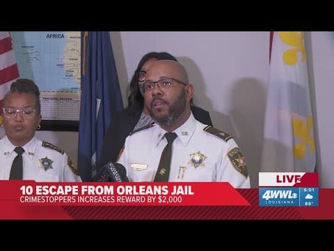 New Details: Inmates escape video released, three Orleans Parish employees suspended
