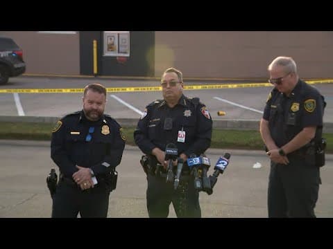 Police give updates after Aldine High School student shot, killed in parking lot