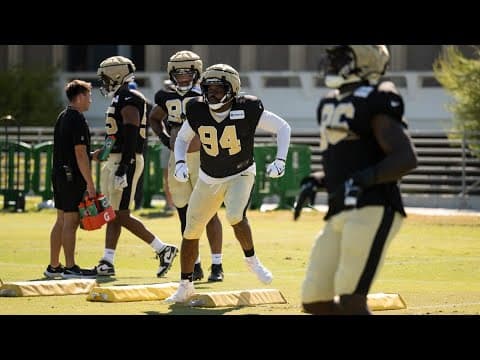 Saints Camp Day 7 Post-practice interviews