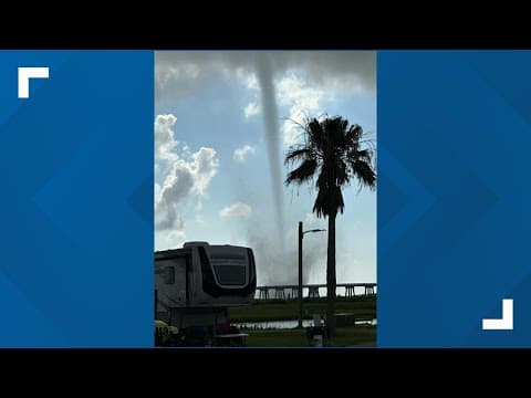 Viewers sent in video of waterspouts Monday; Meteorologist Pat Cavlin explains how they form