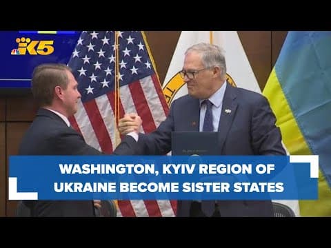 Washington and Kyiv region of Ukraine are now sister states