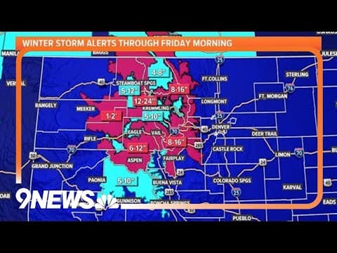 Extended forecast: Gusty winds as mountain snow continues
