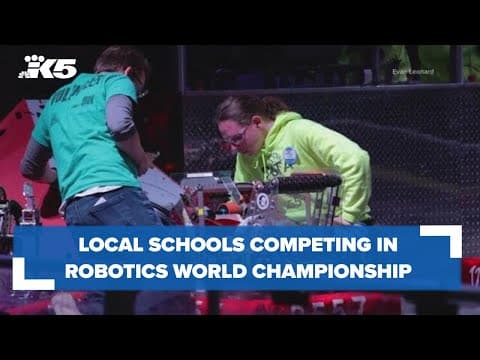 Local schools in robotics world championship