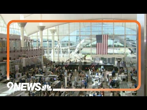 Memorial Day weekend travel rush begins at Denver's airport