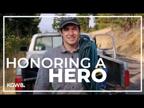 Memorial honors firefighter killed while battling Rum Creek Fire