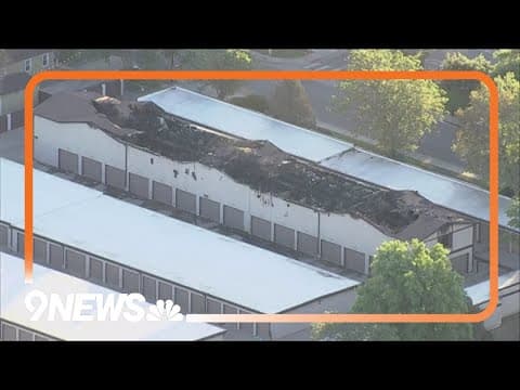 78 storage units damaged in Arvada fire
