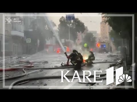 Russia launches new missile, drone barrage