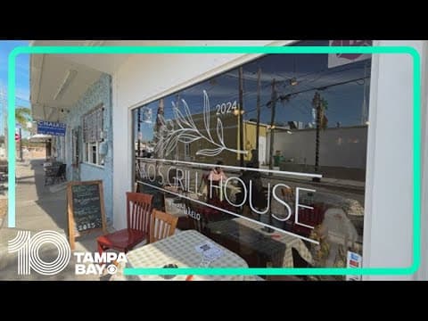 Niko's Grill House in Tarpon Springs reopens after seeing impacts from hurricanes