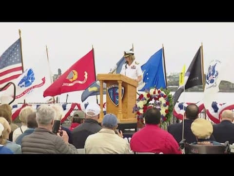 USS Midway Museum holds annual Memorial Day ceremony, honoring women in Naval aviation