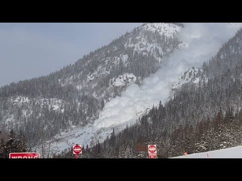 Crews Trigger Avalanches Along Colorado's Interstate 70