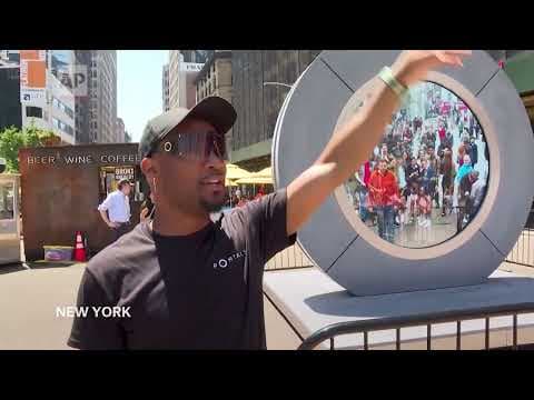 New York-Dublin video link is back up after shutdown for bad behavior