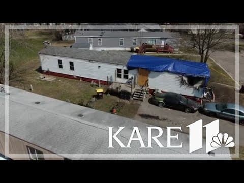 2 dead, 1 hospitalized after Jordan mobile home fire