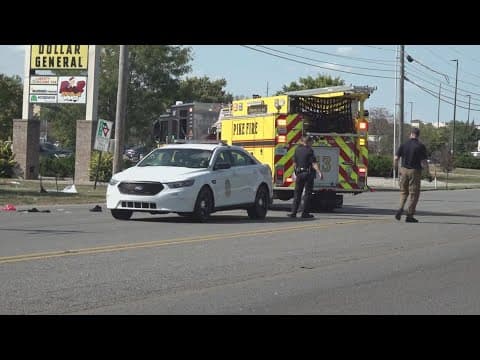 Pedestrian critically injured in crash involving IMPD car