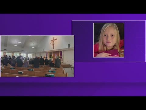 Family, community members gather for Audrii Cunningham's funeral