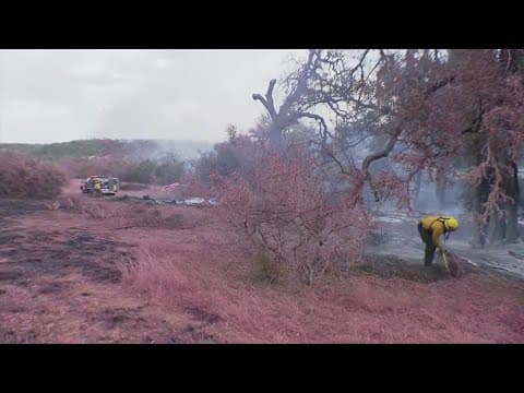 Crabapple fire near Fredericksburg, Texas, now 85% contained