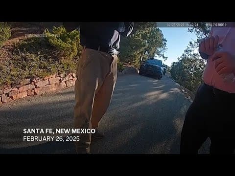 Body camera footage from Gene Hackman death investigation released